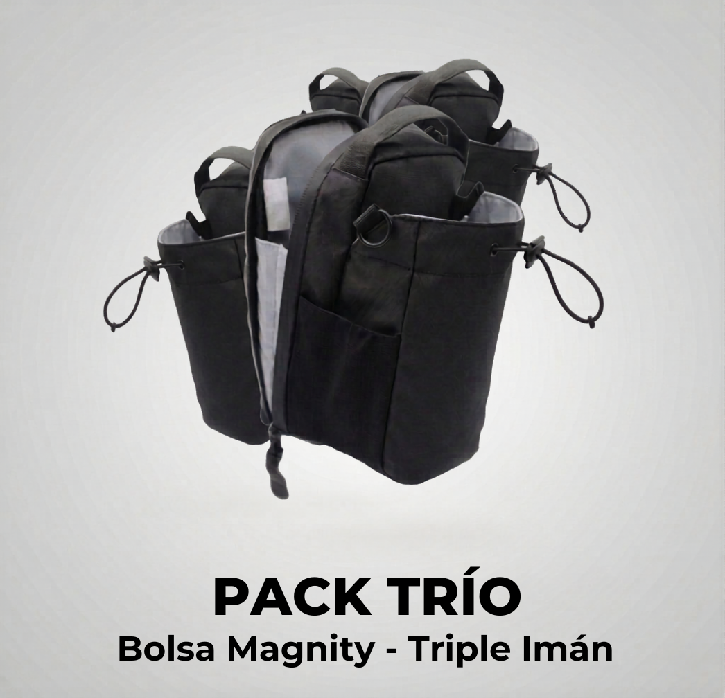 Bolsa Magnética Gimnasio Magnity - Triple Imán