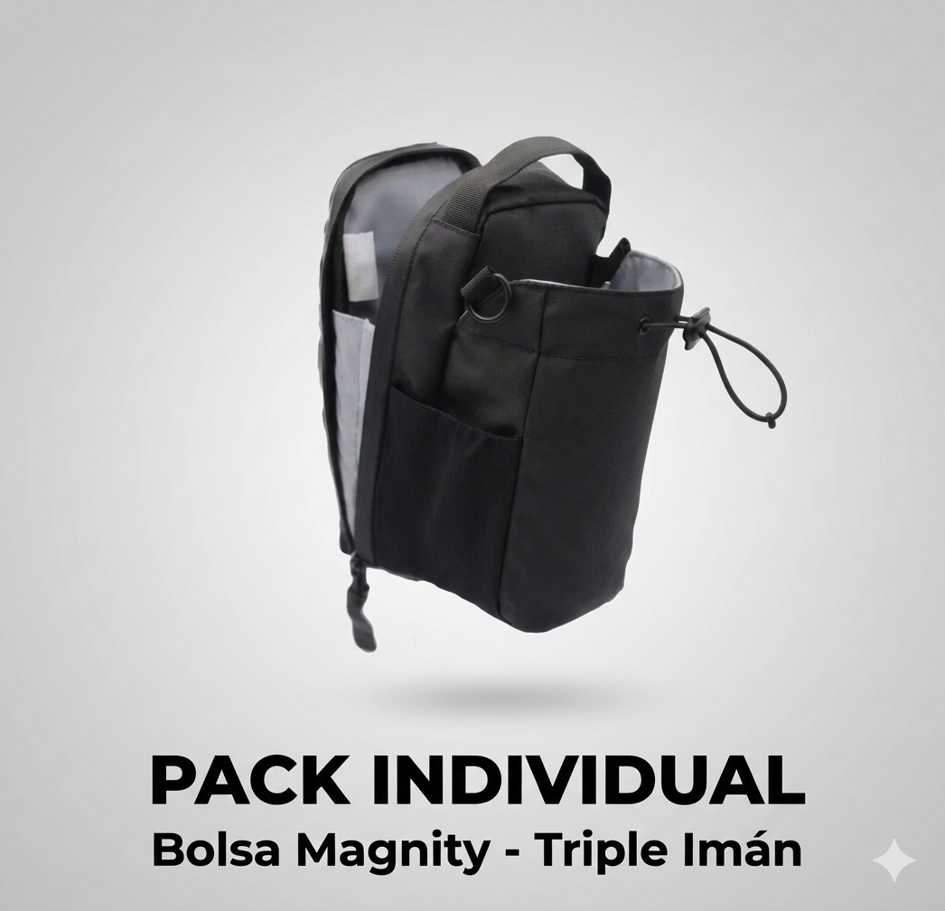 Bolsa Magnética Gimnasio Magnity - Triple Imán